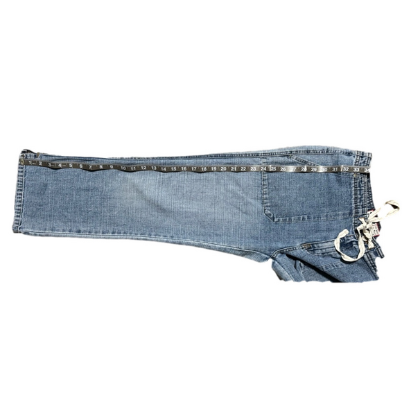 Old Navy Culottes Jeans Womens Classic Blue Vintage Denim Jeans Women Size 6 - Picture 16 of 16